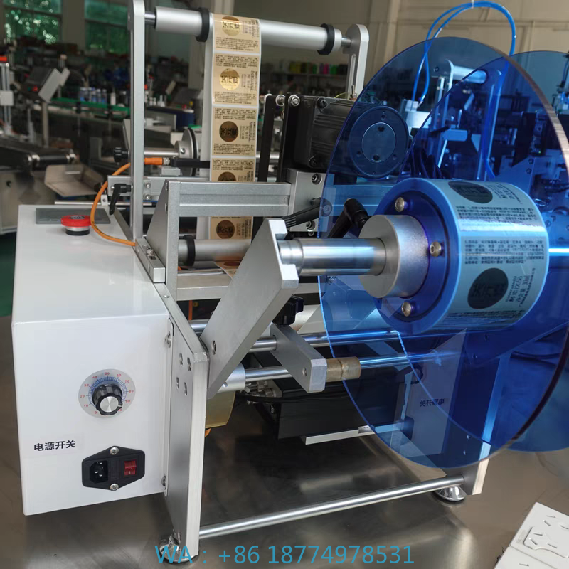 Wine Beer And - Wine Bottle Beer Can Labeling MachineSemi-Automatic