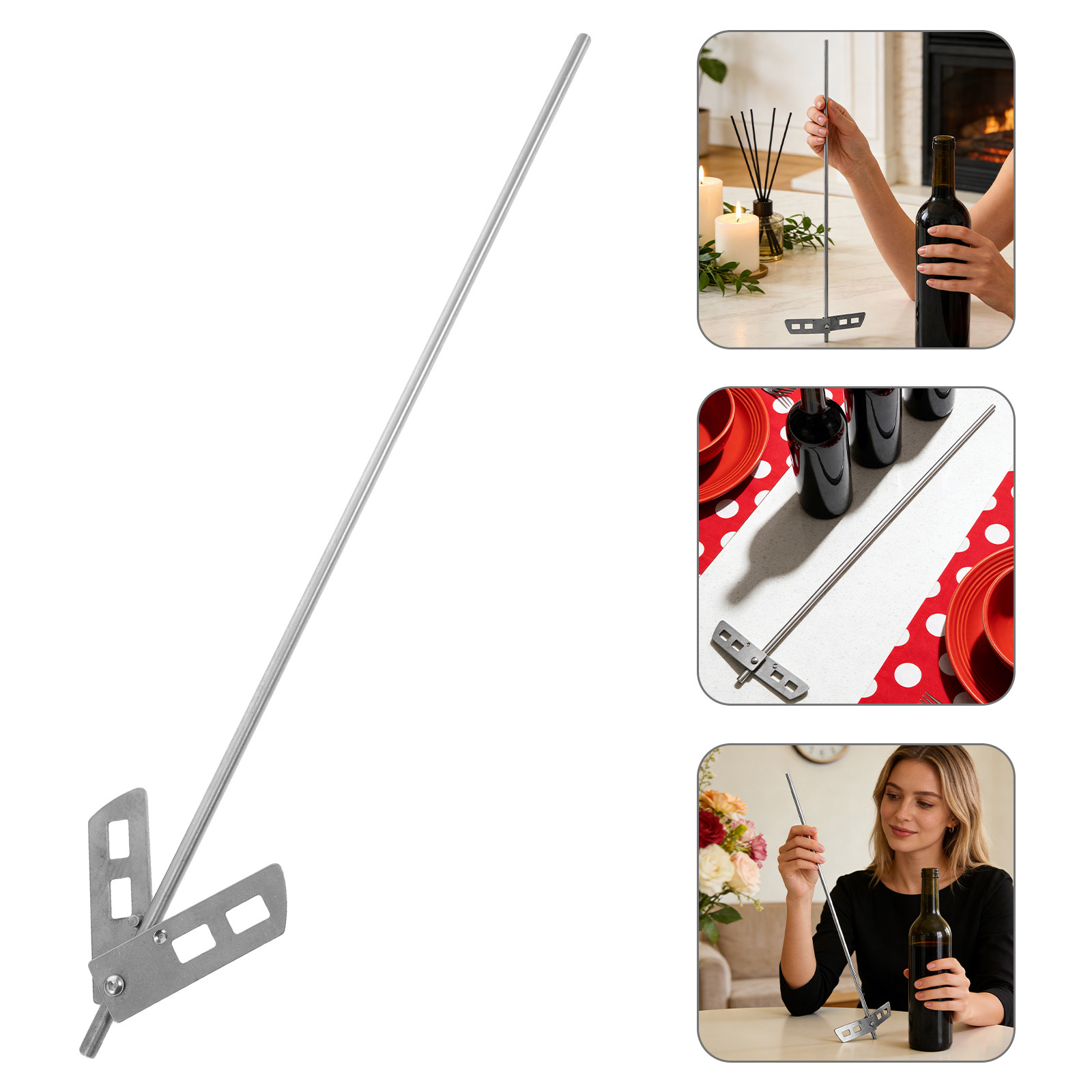 Wine With Beer Mix - Beer Degassing Stirrer Stainless Steel 17.5