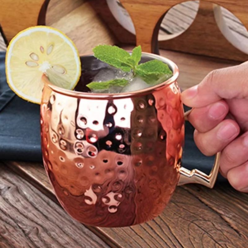 Wine Beer Juice - 530ml Cocktail Wine Cup Moscow Mule
