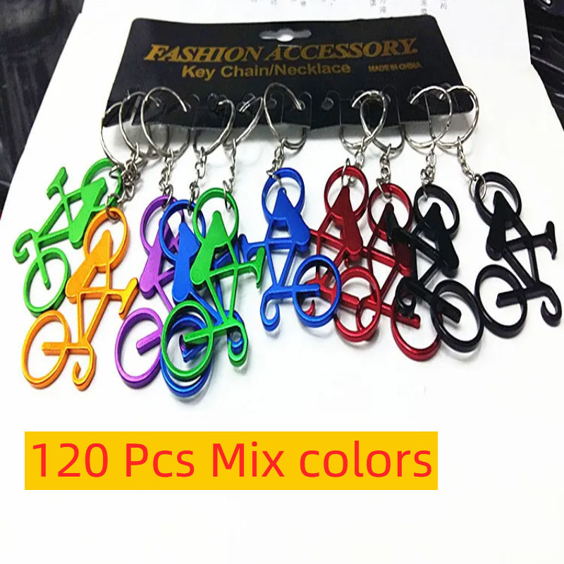 Wine With Beer Mix - 120pcs Mixed Colors Bicycle Key Chains