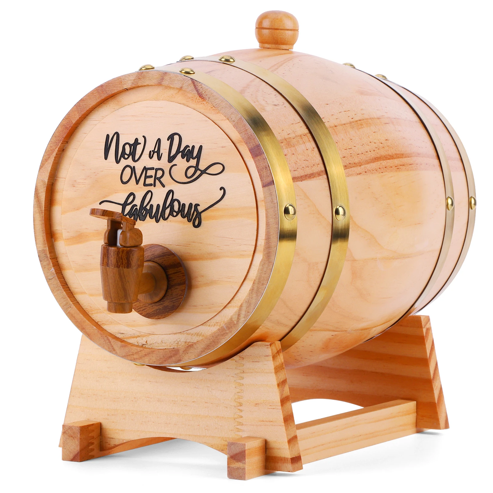 3L Wooden Whiskey Barrel with  – Wine Beer Tequila Bewertung und Preis
