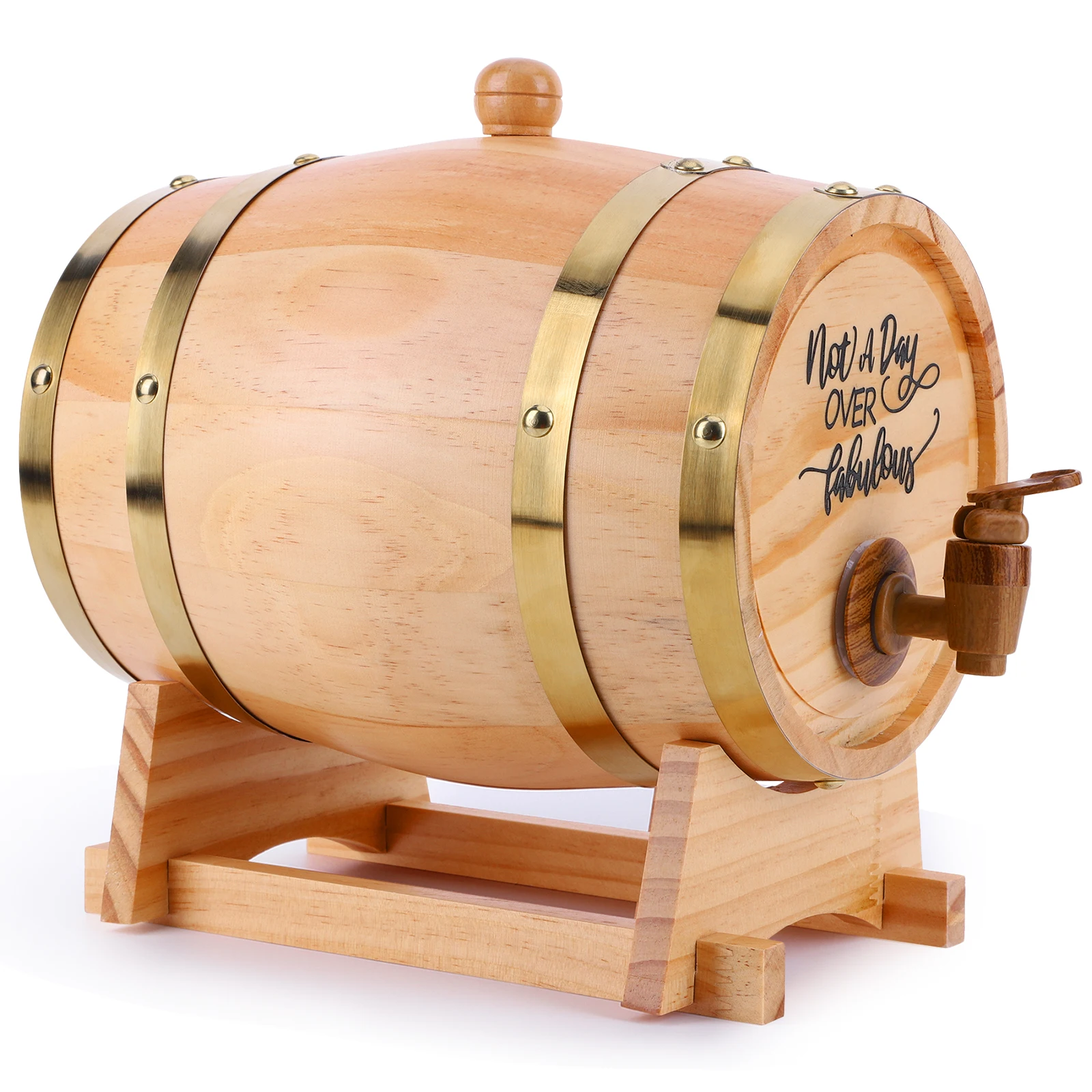 3L Wooden Whiskey Barrel with  – Wine Beer Tequila Bewertung und Preis