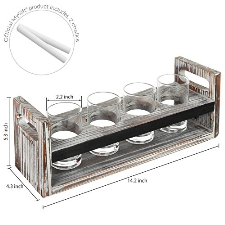 Beer Flight Boards with Glasse – Beer Flight Set Bewertung und Preis