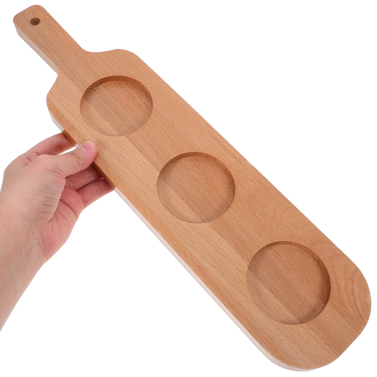 Wooden Flight Board 3-Hole Dri – Beer Flight Set Bewertung und Preis