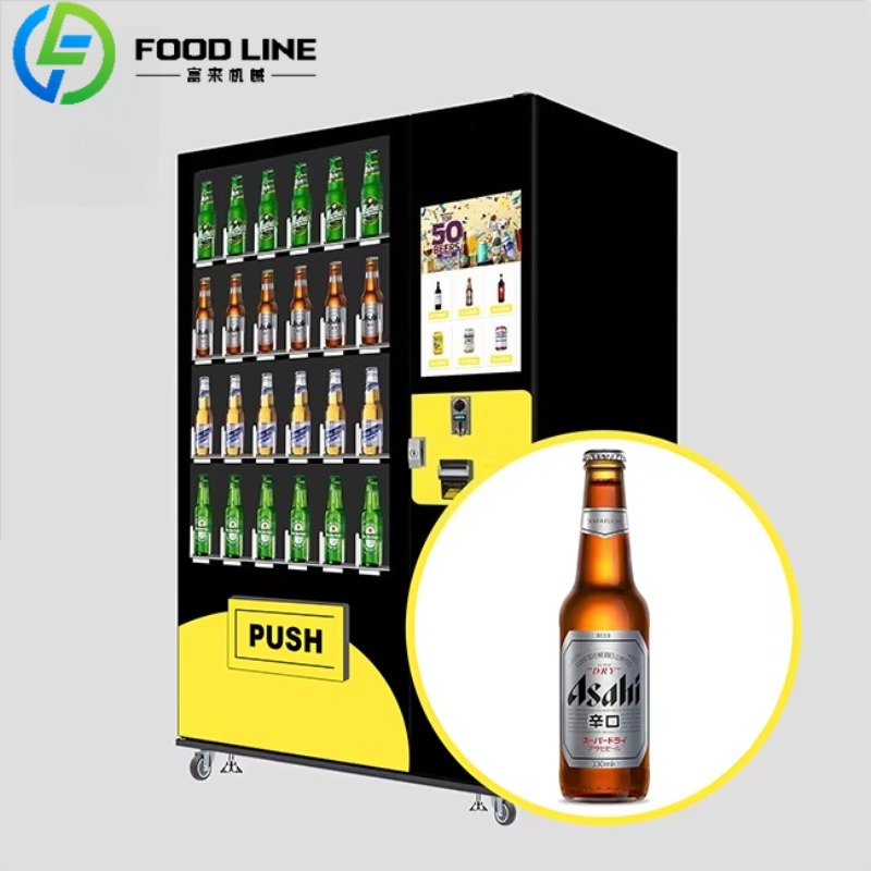Custom Cold Beer Vending Machi – Wine To Beer Alcohol Bewertung und Preis