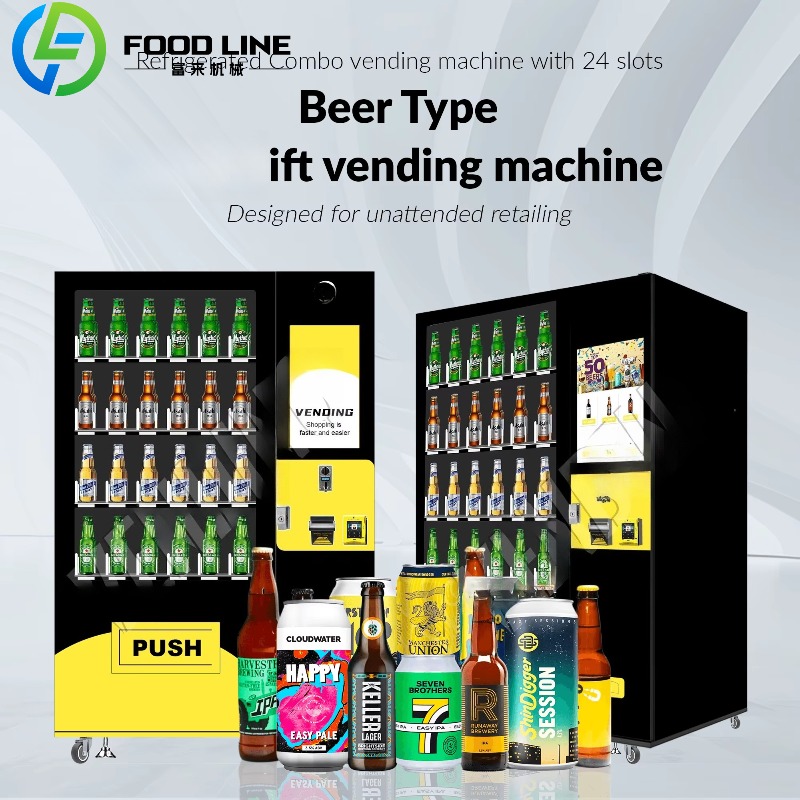Custom Cold Beer Vending Machi – Wine To Beer Alcohol Bewertung und Preis