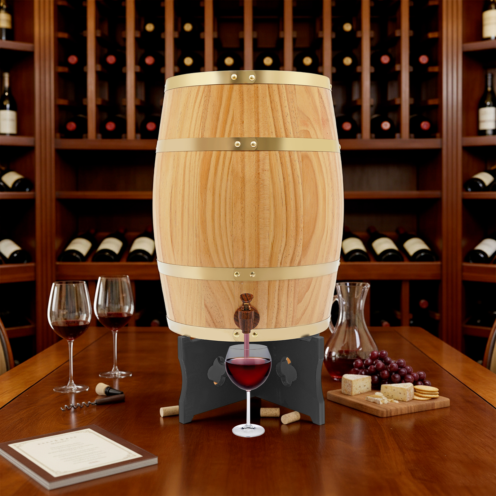 20L/5.28Gal Wood Color Wine Ba – Wine Beer Tequila Bewertung und Preis