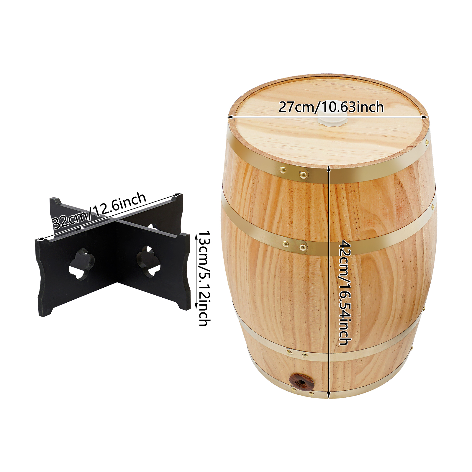 20L/5.28Gal Wood Color Wine Ba – Wine Beer Tequila Bewertung und Preis