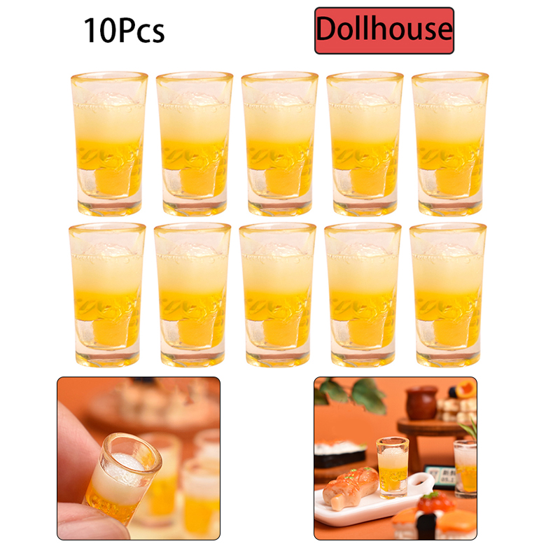 10pcs Miniature Toy Kitchen Be – Wine Beer And Bewertung und Preis