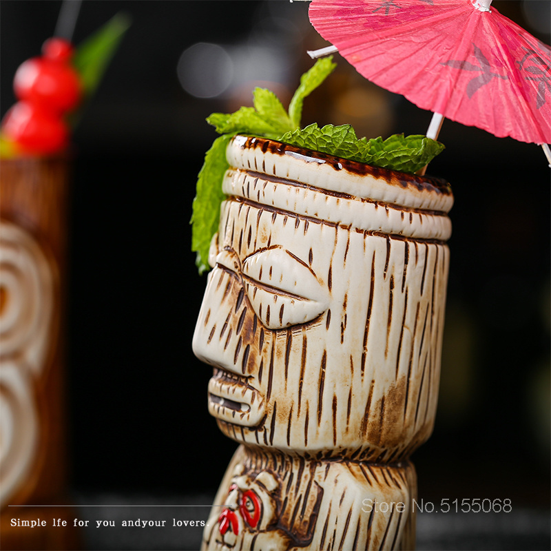 Tiki Mug Ceramic Cocktail Glas – Wine With Beer Mix Bewertung und Preis