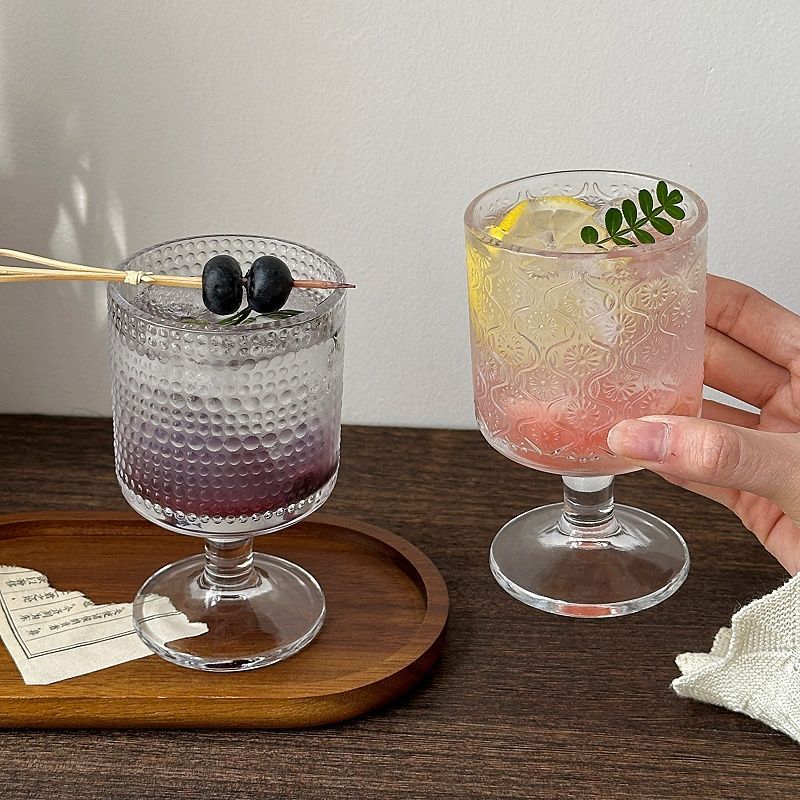4pcs Set Vintage Embossed Mixe – Wine With Beer Mix Bewertung und Preis