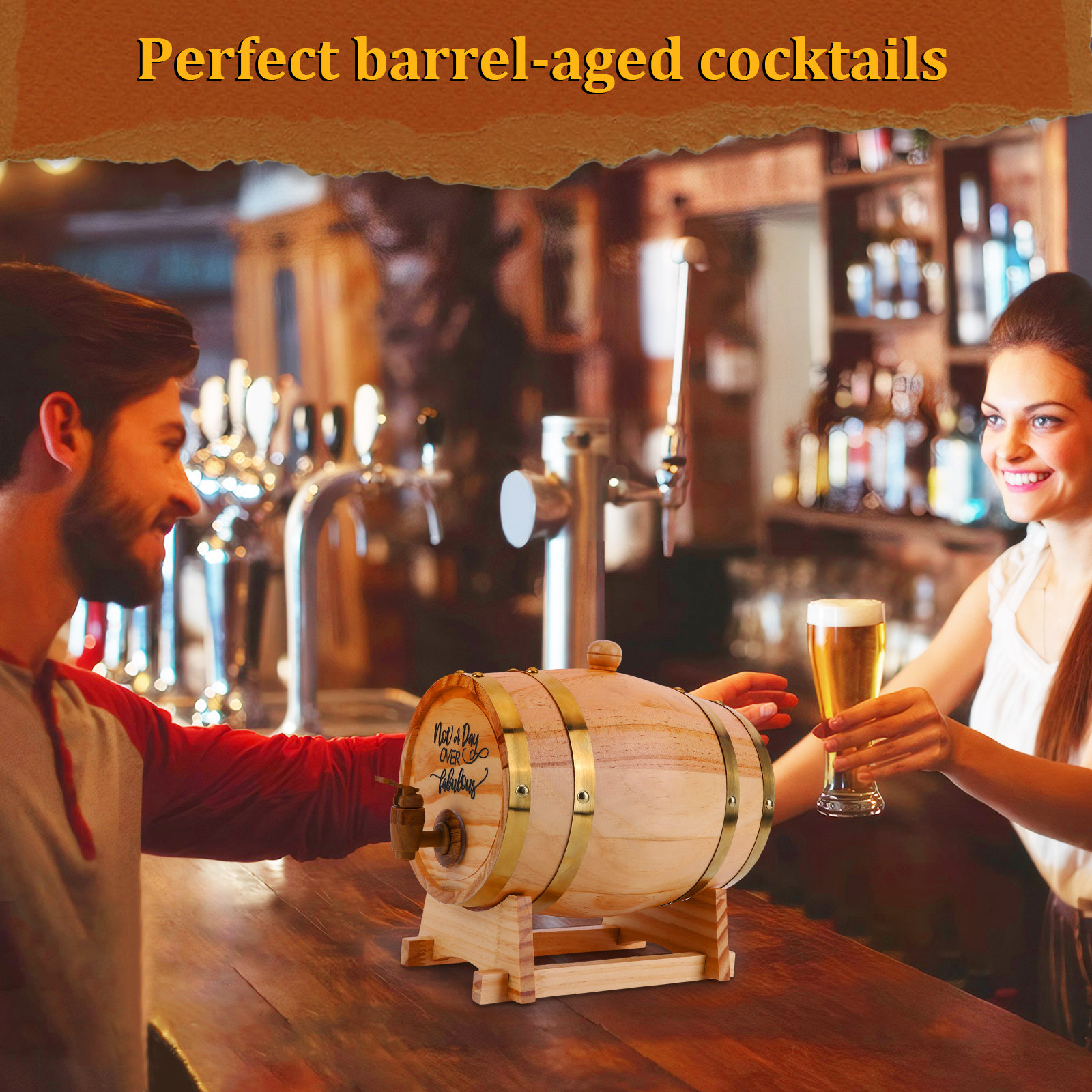 3L Wine Barrel with Stand Bung – Wine Beer Tequila Bewertung und Preis