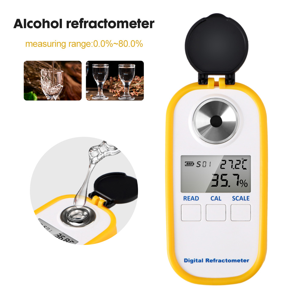 Digital Alcohol Refractometer  – Wine To Beer Alcohol Bewertung und Preis
