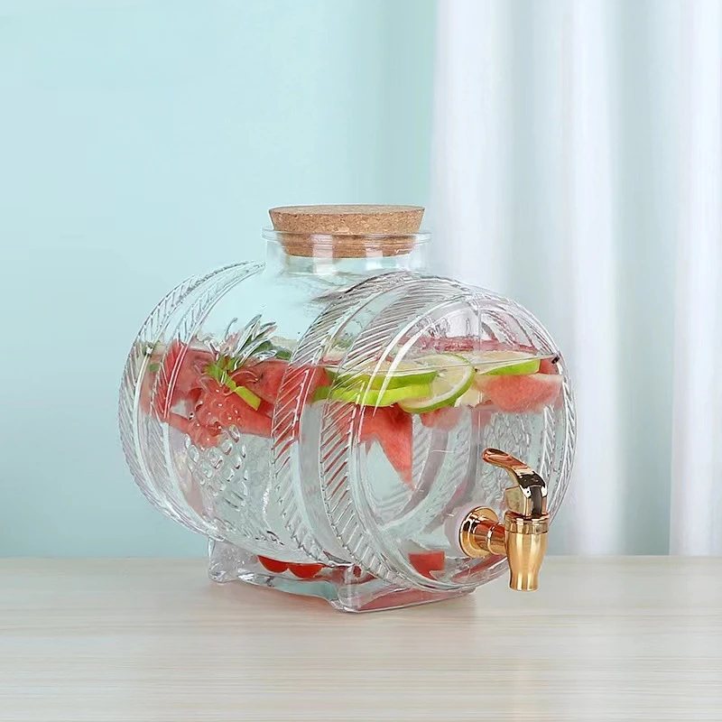 1L Beverage Barrel with Faucet – Wine Beer Juice Bewertung und Preis