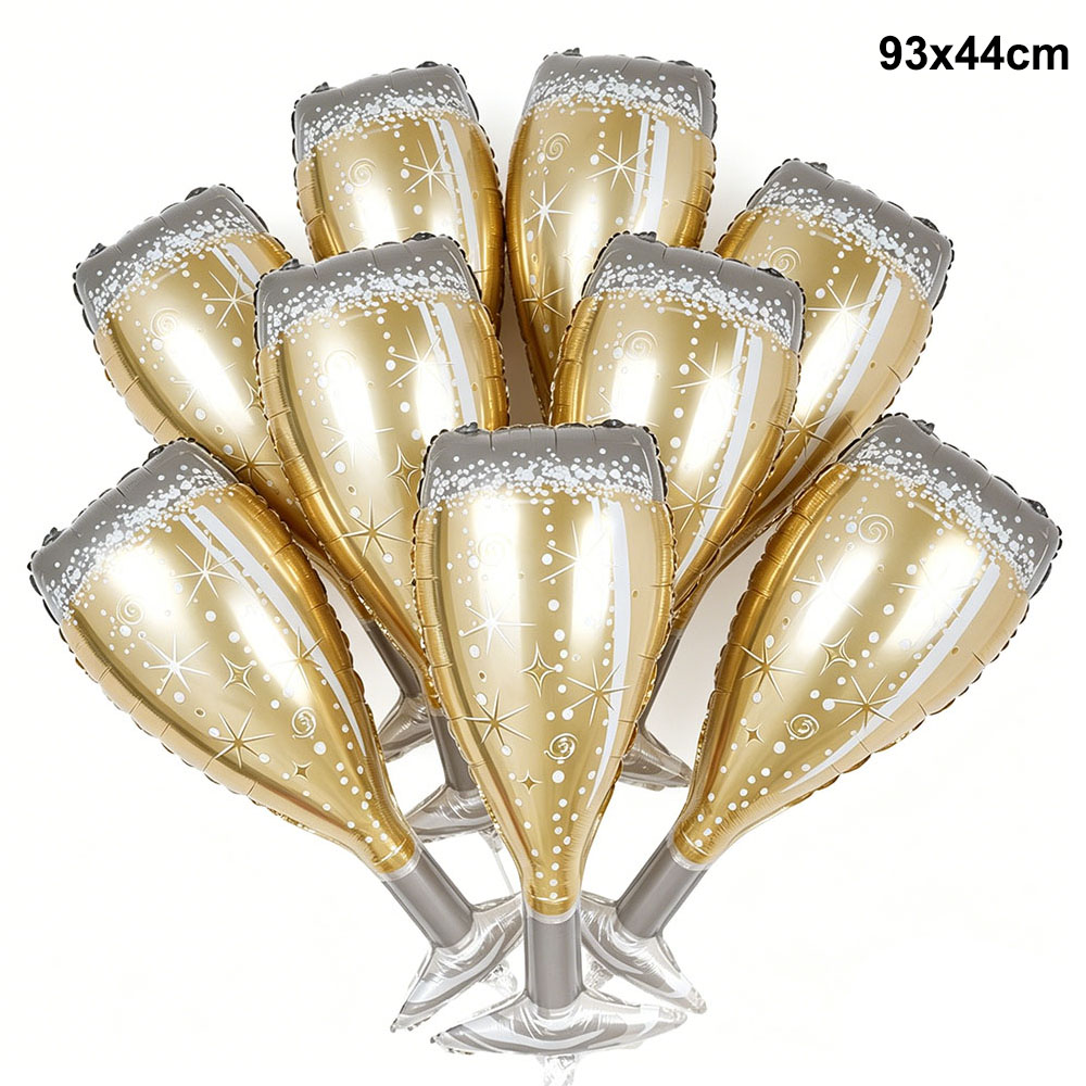 5/10/30Pcs Gold Champagne Wine – Wine Beer Whiskey Year Bewertung und Preis
