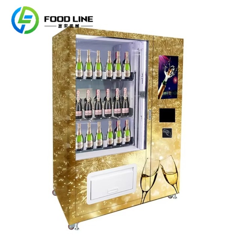 Custom Cold Beer Vending Machi – Wine To Beer Alcohol Bewertung und Preis