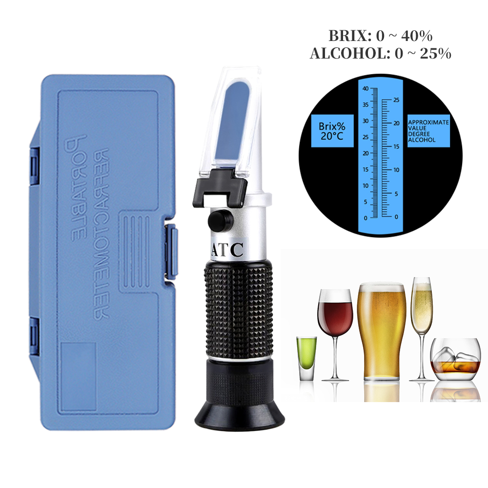 2 in 1 Handheld Alcohol Brix R – Wine To Beer Alcohol Bewertung und Preis