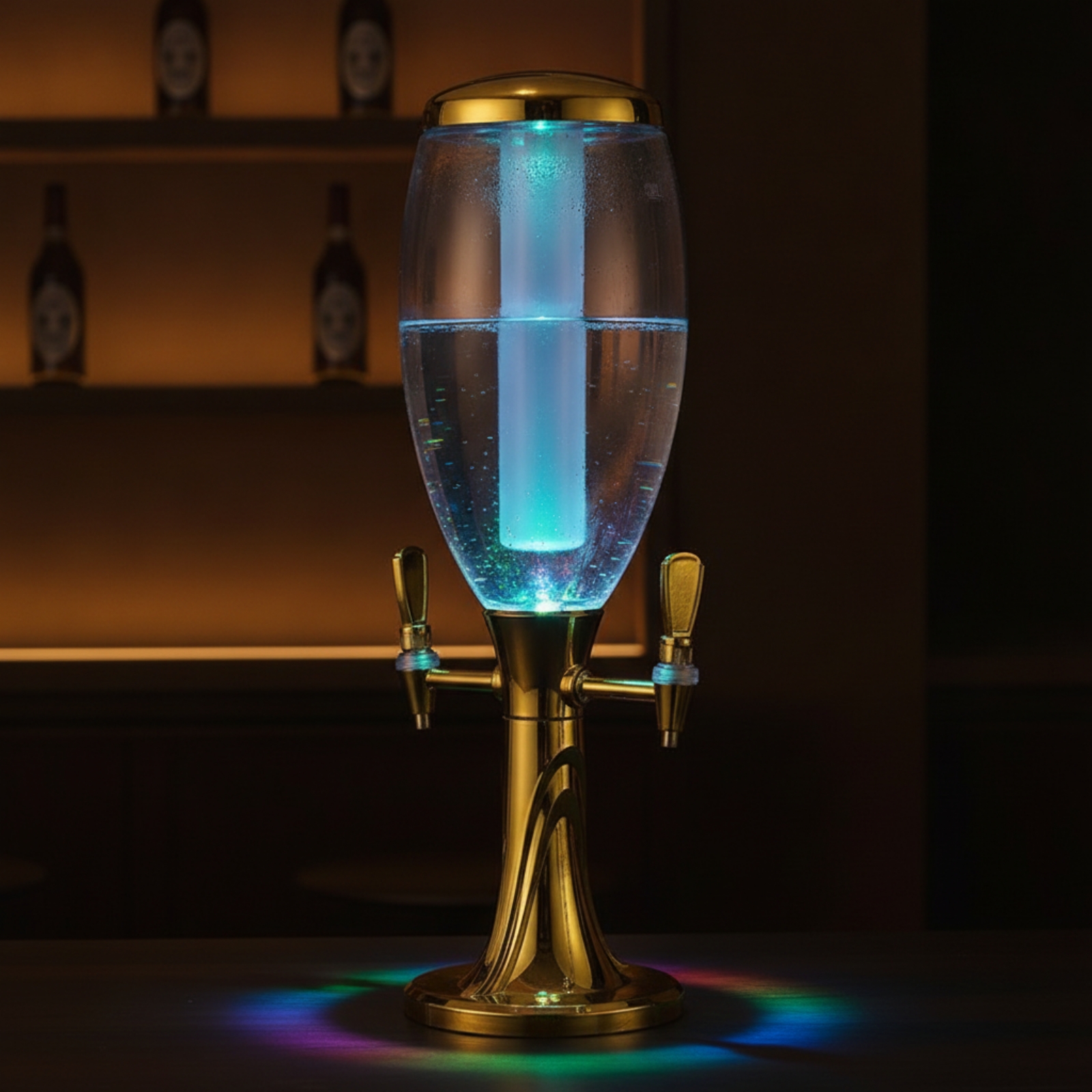 Beer Dispenser with Dual Taps  – Wine Beer And Bewertung und Preis