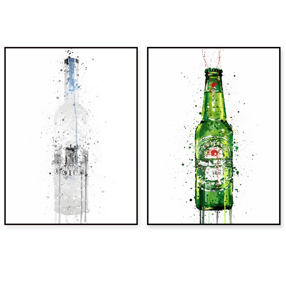 Champagne art poster, beer, gi – Beer Wine Gin Bewertung und Preis