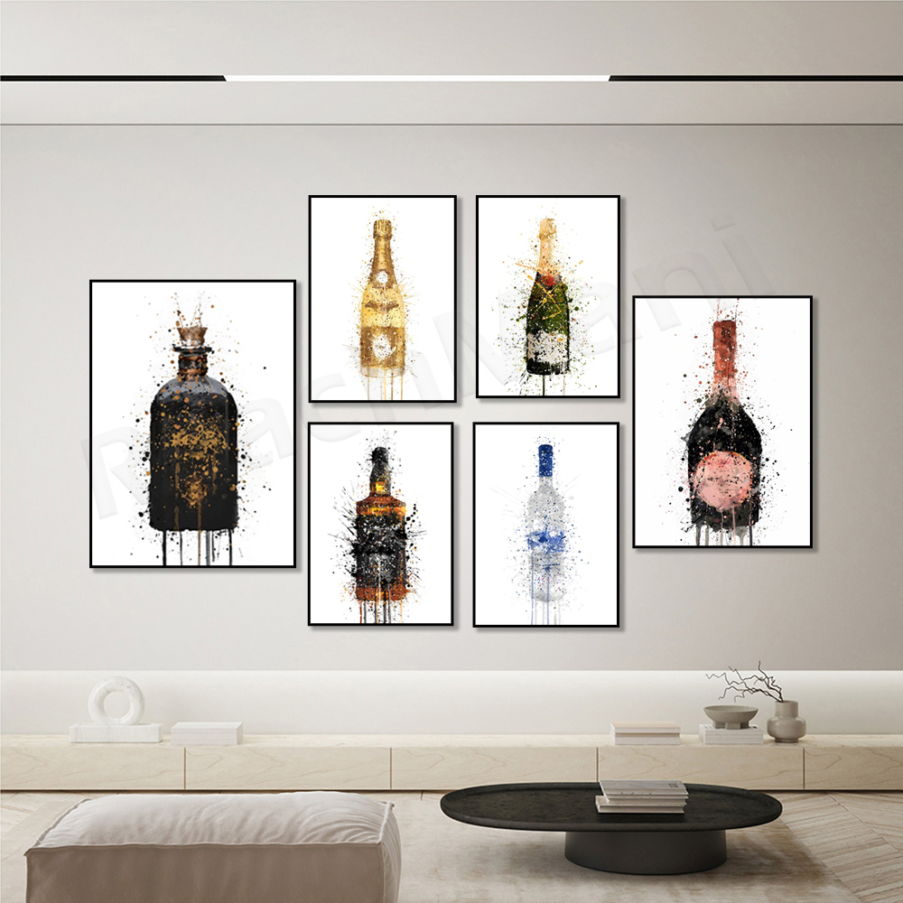 Champagne art poster, beer, gi – Beer Wine Gin Bewertung und Preis