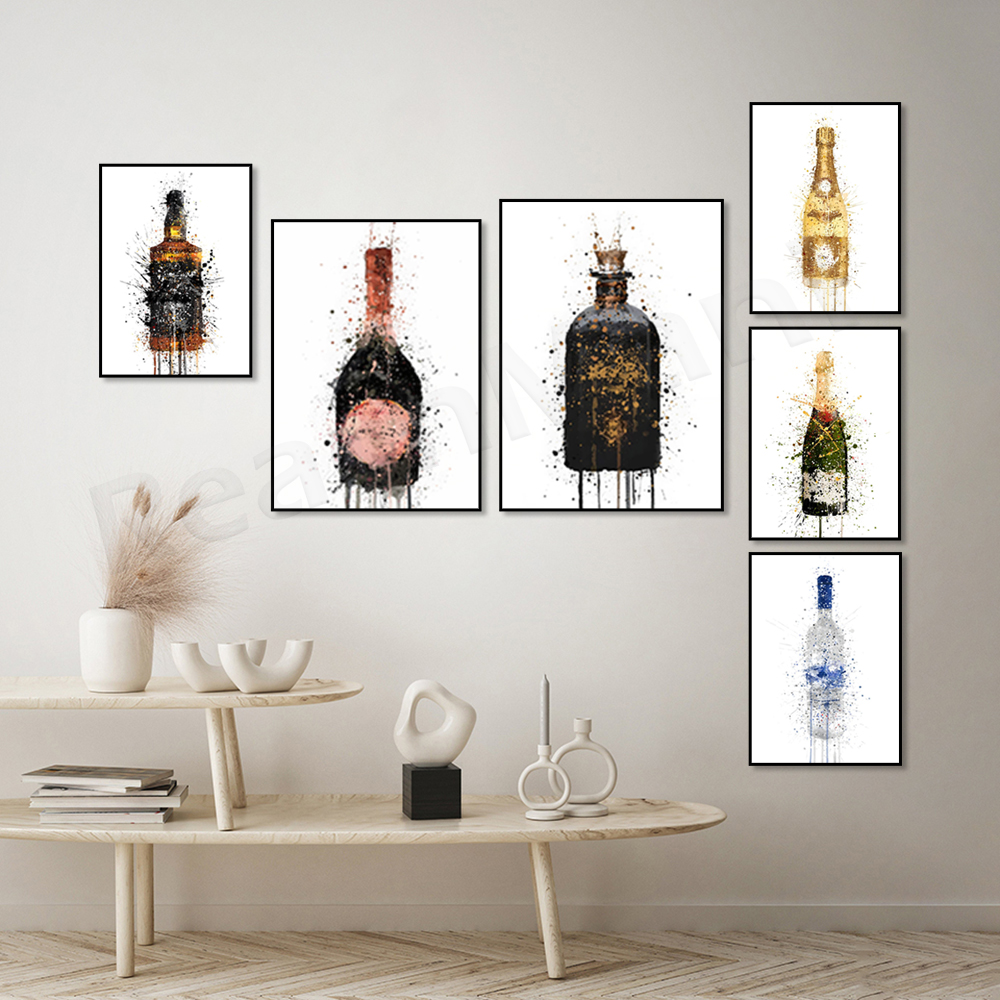 Champagne art poster, beer, gi – Beer Wine Gin Bewertung und Preis