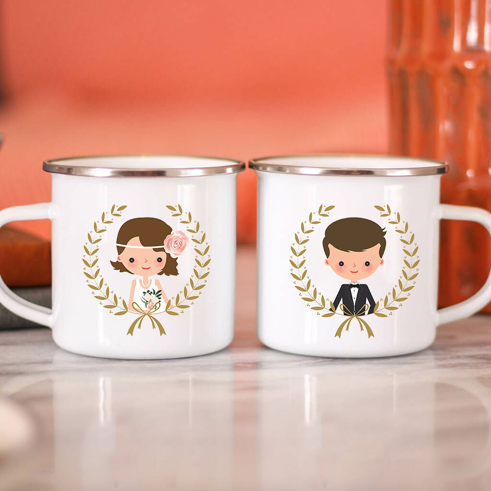 Bride Bridegroom Creative Enam – Wine Beer Juice Bewertung und Preis