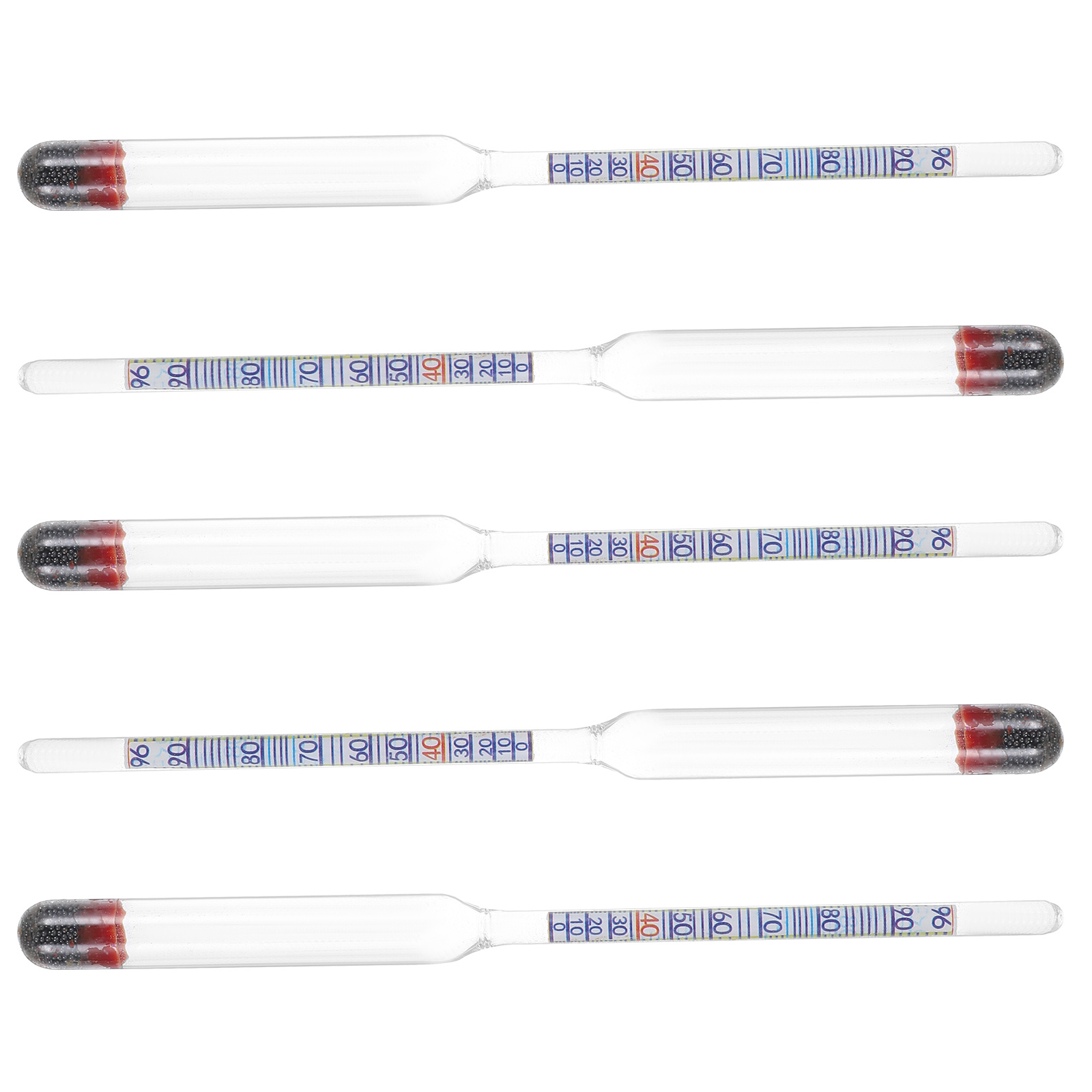 5Pcs Alcohol Meter Glass Hydro – Wine To Beer Alcohol Bewertung und Preis