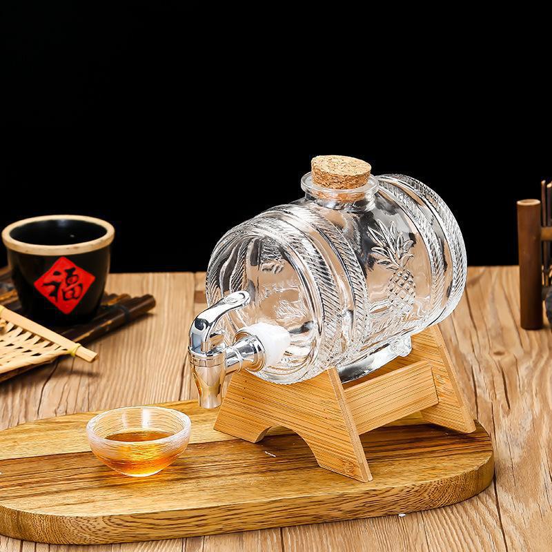 1L Glass Whiskey Barrel Wine B – Beer Wine Hobby Bewertung und Preis