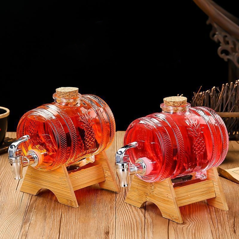 1L Glass Whiskey Barrel Wine B – Beer Wine Hobby Bewertung und Preis