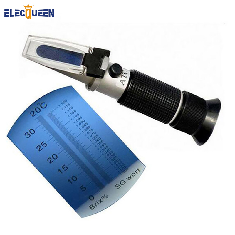 Hand-held Refractometer Single – Wine To Beer Alcohol Bewertung und Preis