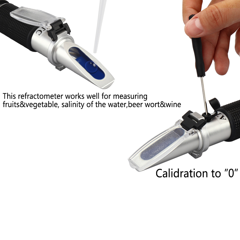 Hand-held Refractometer Single – Wine To Beer Alcohol Bewertung und Preis