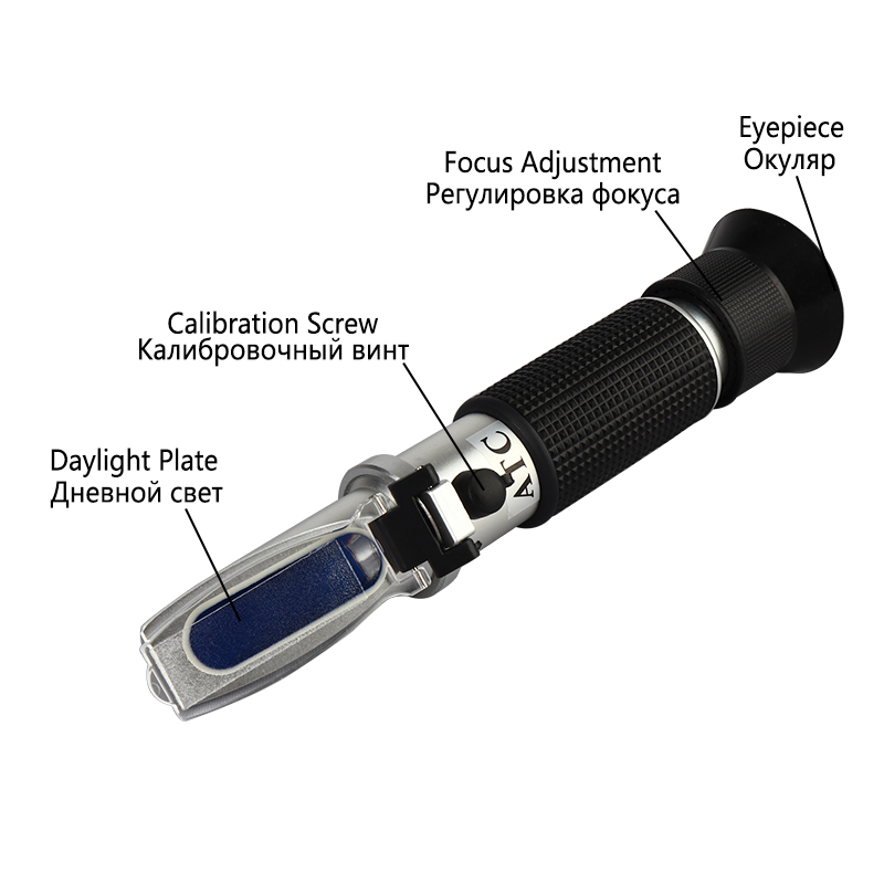 Hand-held Refractometer Single – Wine To Beer Alcohol Bewertung und Preis