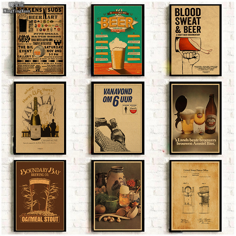 Vintage Beer Wine Drink Chart  – Wine With Beer Mix Bewertung und Preis