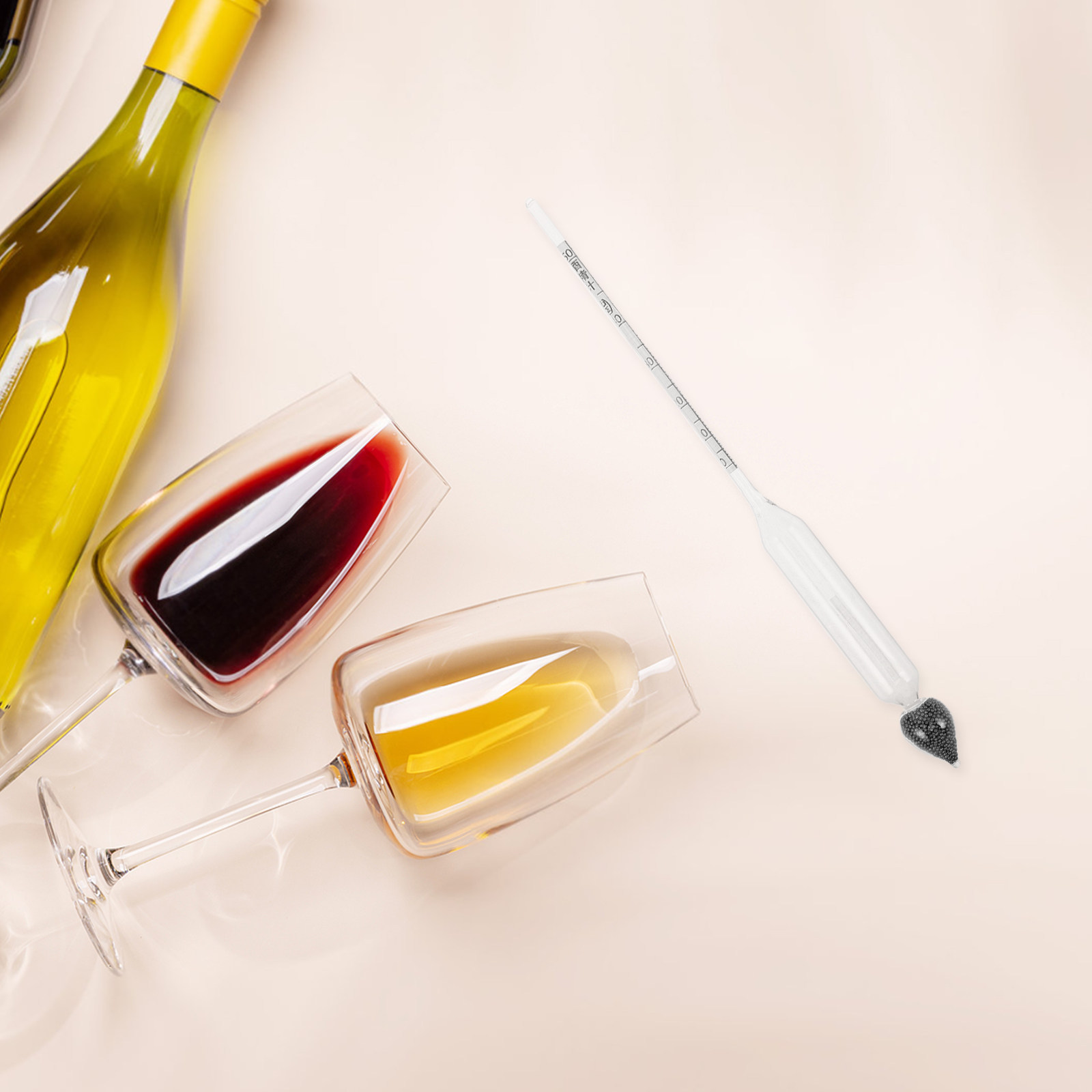2Pcs Alcohol Hydrometer Tester – Wine To Beer Alcohol Bewertung und Preis