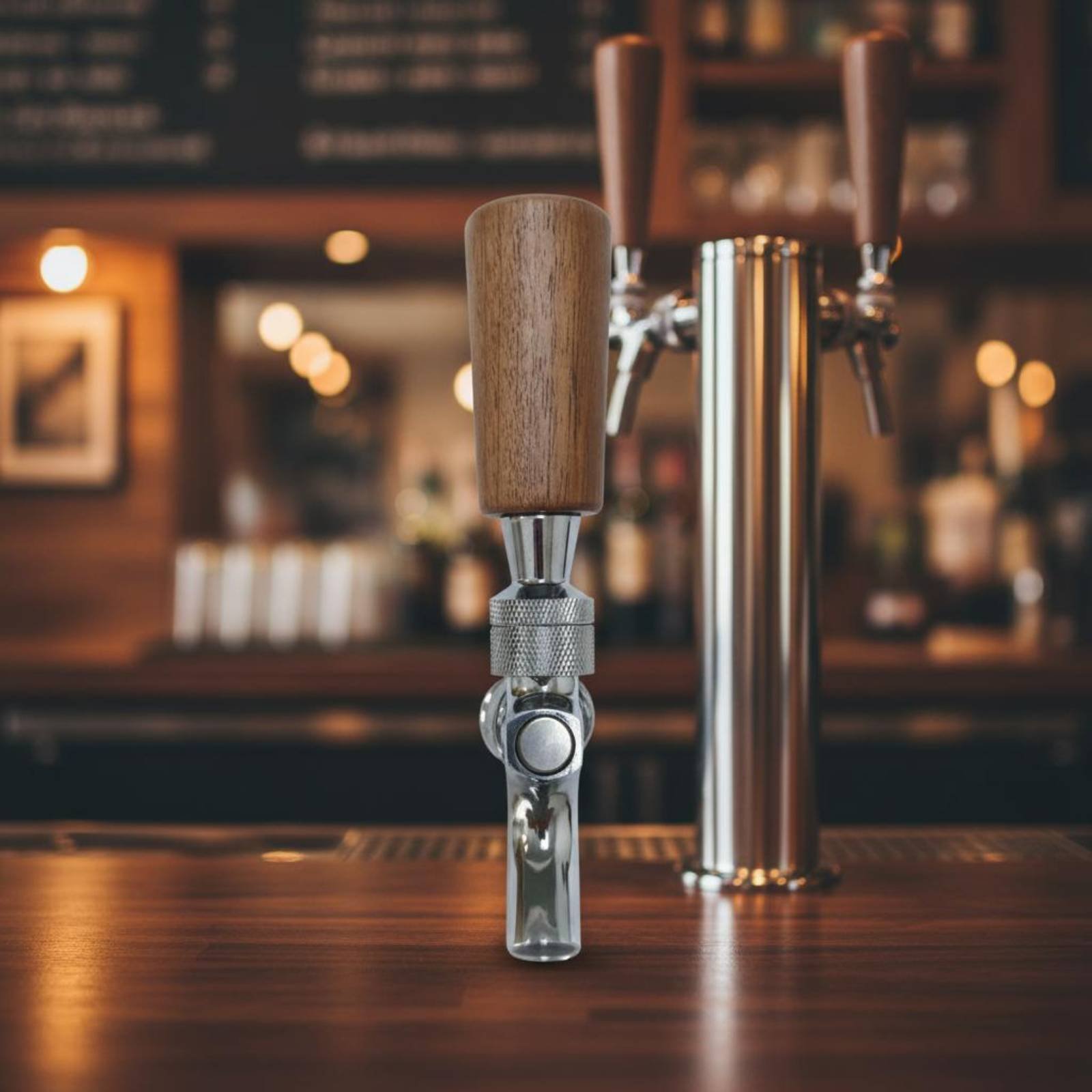Short Wooden Beer Handle Solid – Wine Beer And Bewertung und Preis