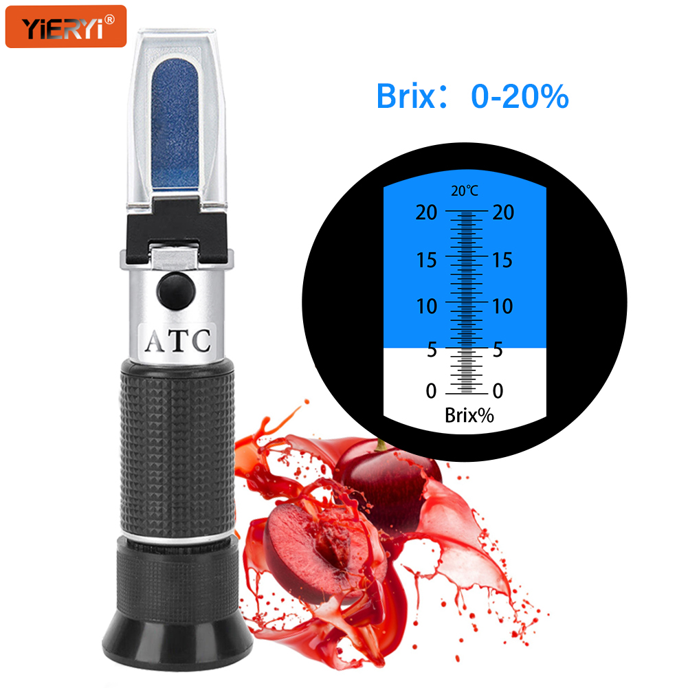 YIERYI Brix Refractometer 0-20 – Wine Beer Juice Bewertung und Preis