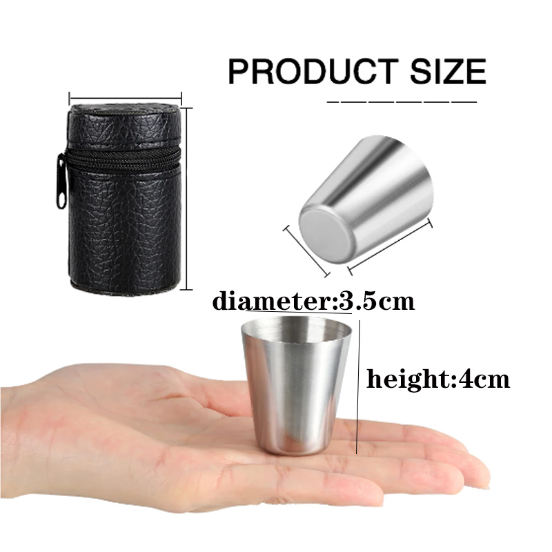 4pcs Outdoor Camping Tableware – Beer Flight Set Bewertung und Preis