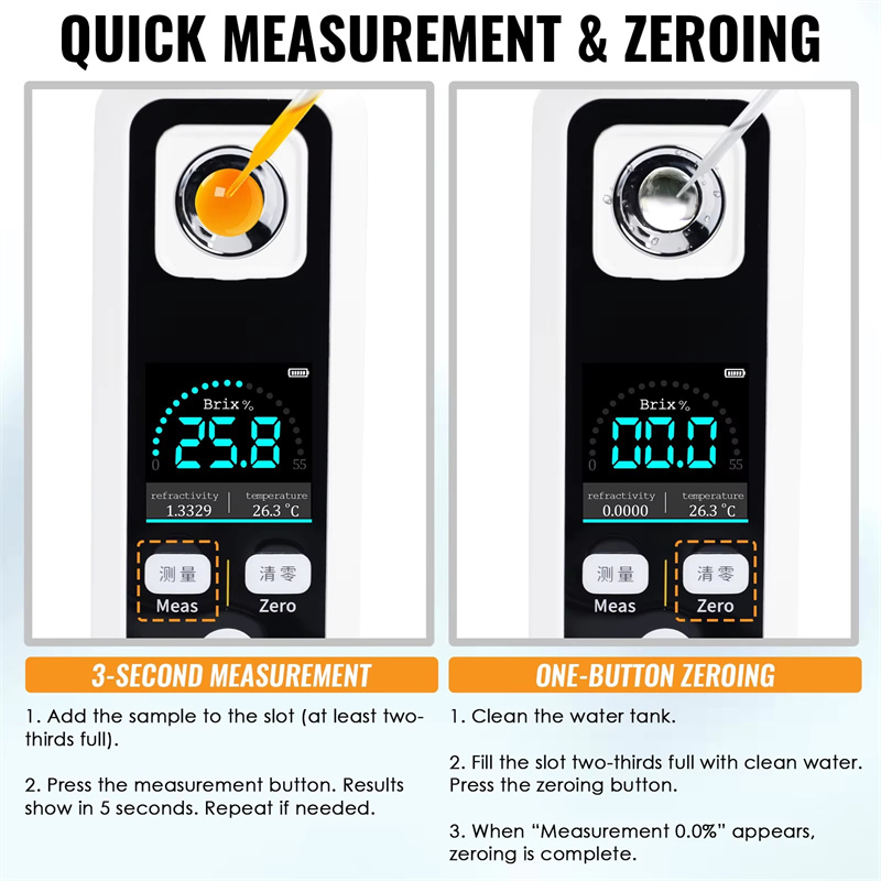 Digital Brix Refractometer Rec – Wine Beer Juice Bewertung und Preis